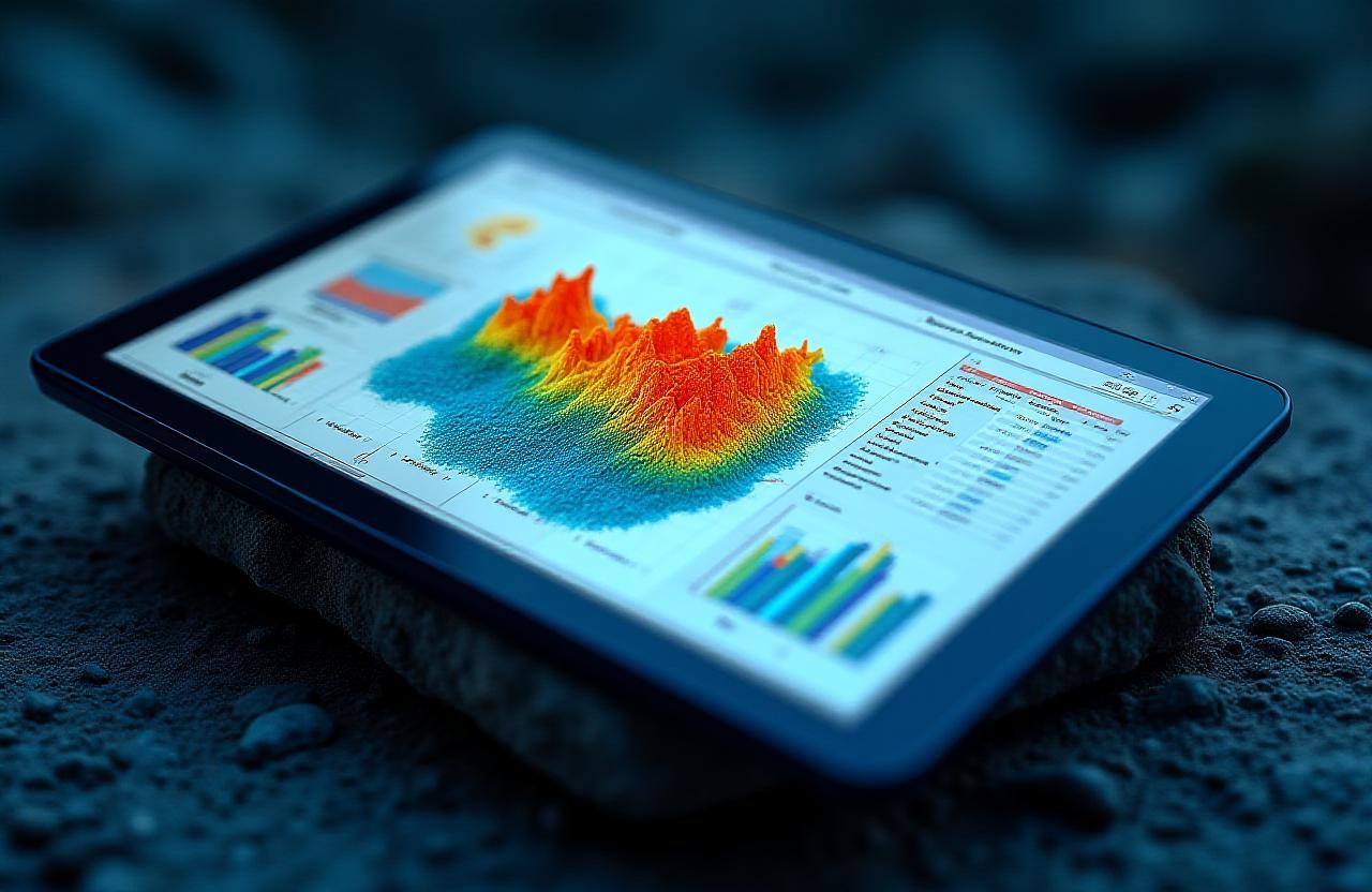 OreBridge Online Interactive Geological Data Dashboard